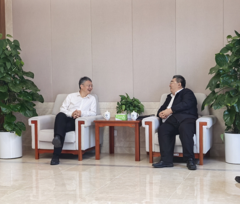 水投集团党委书记、、董事长赴市水务局座谈互换