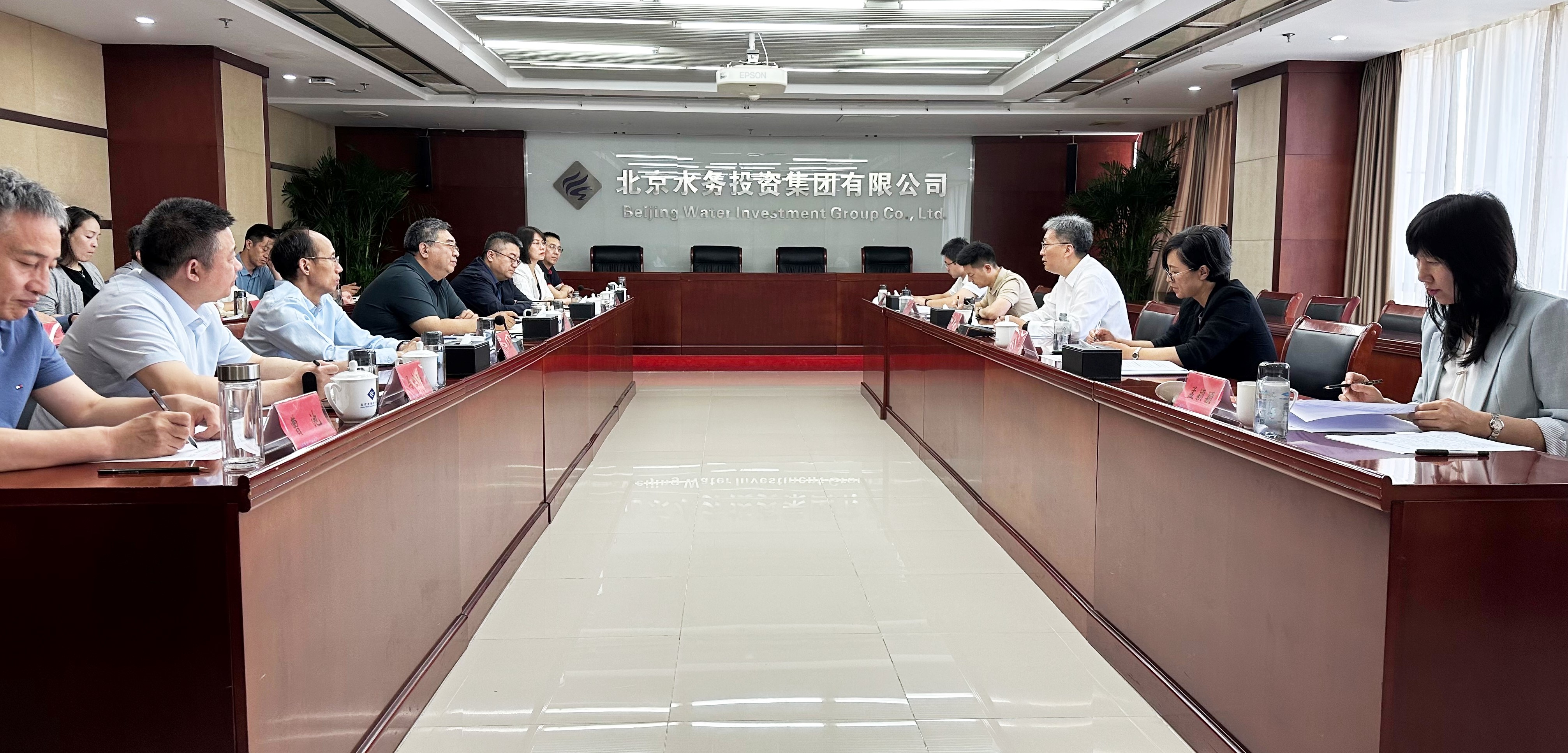 市国资委辅导赴水投集团、永定河道域公司调研领导工作